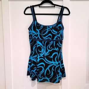 NWOT, Size 12, Great Lengths, Skirted Shaping Suit